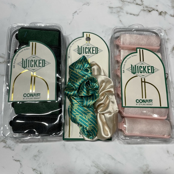 Wicked Conair Silk Rollers And Scrunchie Collection - Picture 3 of 9